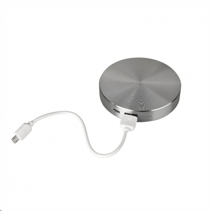 Универсальное зарядное устройство UFO (6000mAh), серое, с проводом