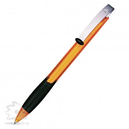 Шариковая ручка Matrix Clear, желтая