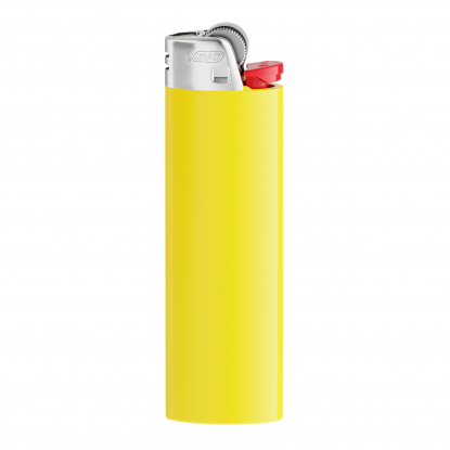 Зажигалка Bic J26, жёлтая