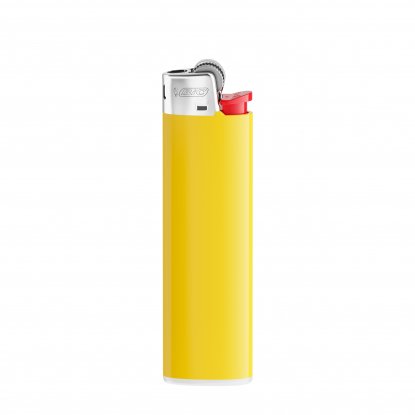 Зажигалка Bic J23, жёлтая