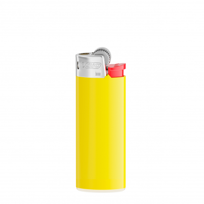 Зажигалка Bic J25, жёлтая