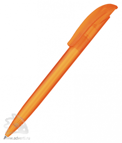 Шариковая ручка Challenger Frosted, оранжевая