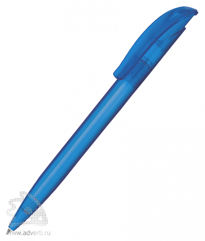Шариковая ручка Challenger Frosted, голубая