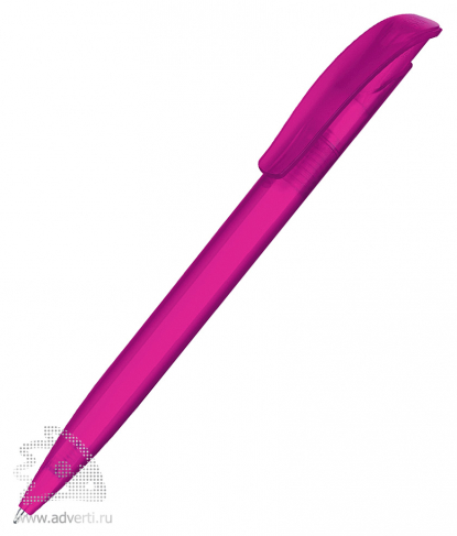 Шариковая ручка Challenger Frosted, розовая