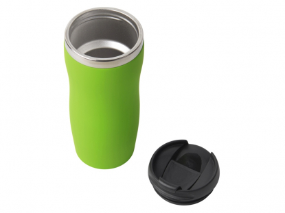 Термокружка Double wall mug С1 soft-touch, зелёное яблоко
