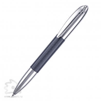 Шариковая ручка Solaris Chrome, черная