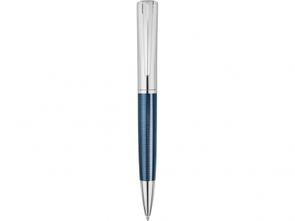 Ручка металлическая шариковая Conquest Blue, вид сзади