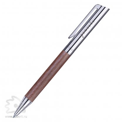 Шариковая ручка Tizio, светло-коричневая