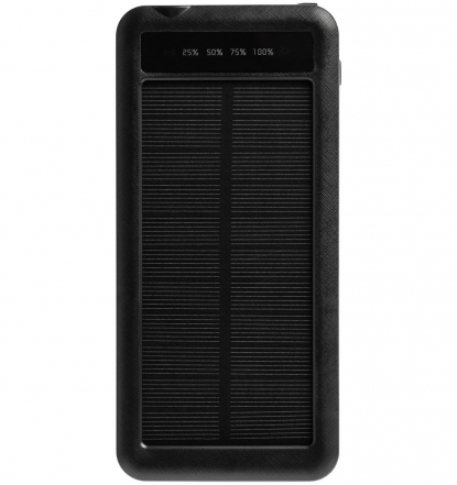 Аккумулятор с беспроводной зарядкой Holiday Maker Wireless 10000, красный