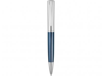 Ручка металлическая шариковая Conquest Blue, вид сзади
