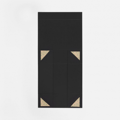 Коробка складная Quadra Fold, черная