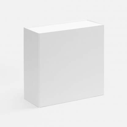 Коробка складная Quadra Fold, белая