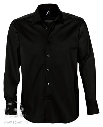 Рубашка Brighton, мужская, черная