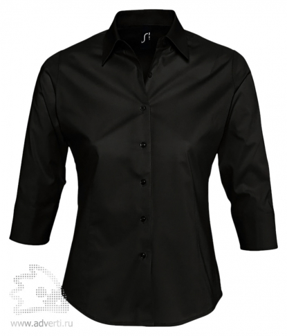 Рубашка с рукавом 3/4 Effect 140, женская, черная