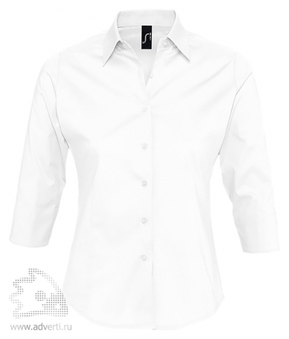 Рубашка с рукавом 3/4 Effect 140, женская, белая