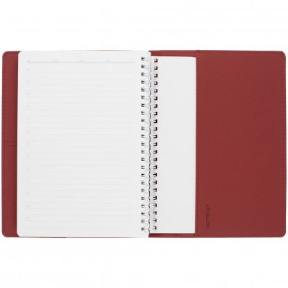 Ежедневник Spring Touch, недатированный, красный