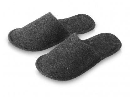 Тапочки для бани и сауны Healing, серые
