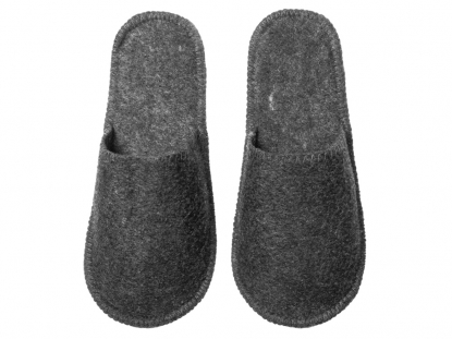 Тапочки для бани и сауны Healing, серые