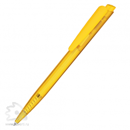 Шариковая ручка Dart Clear, желтая