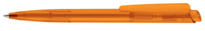 Шариковая ручка Dart Clear, оранжевая