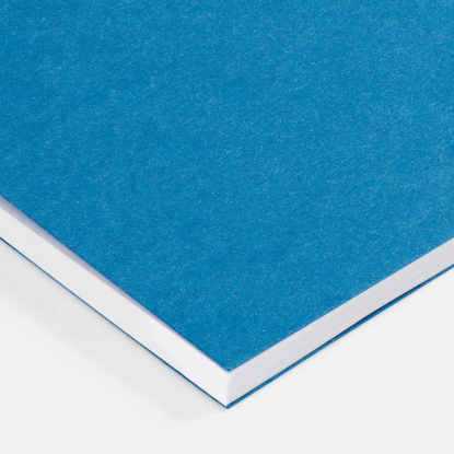 Блокнот Salvador в клетку ver.2, синий