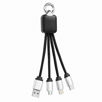 Кабель-брелок Plug с подсветкой гравировки