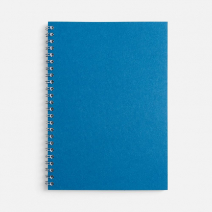 Блокнот Salvador в клетку ver.2, синий