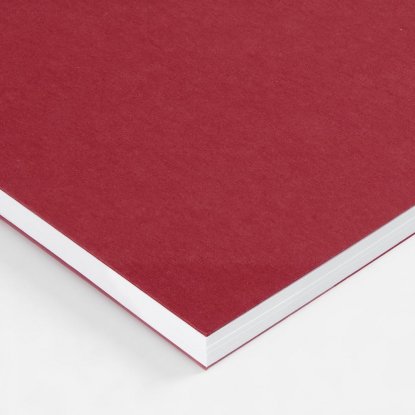 Блокнот Salvador в клетку ver.2, красный