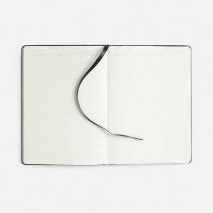 Ежедневник Vale New, недатированный, черный