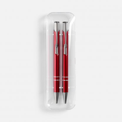 Набор из 2 ручек Keskus, красный