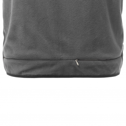 Жилет Winner двусторонний, унисекс, бежевый, обратная сторона, низ с карманом