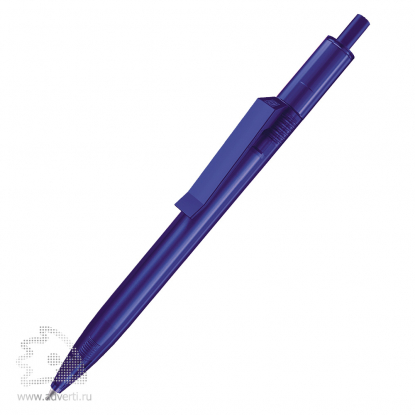 Шариковая ручка Centrix Clear, темно-синяя