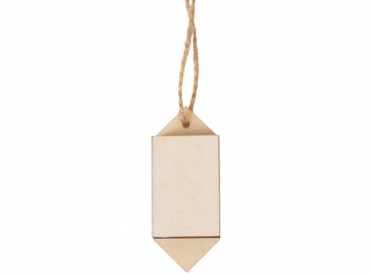 Деревянная подвеска на елку Sweet