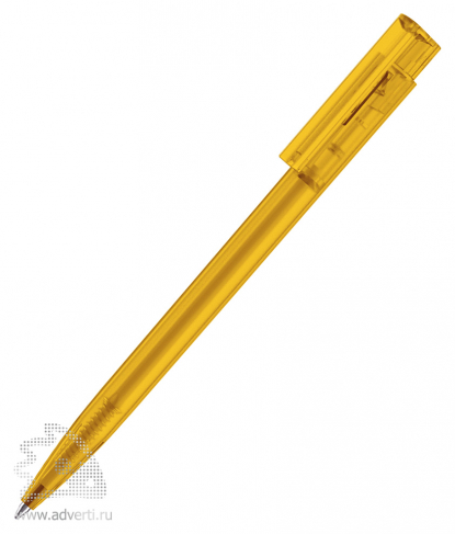 Шариковая ручка New Hit frosted, желтая
