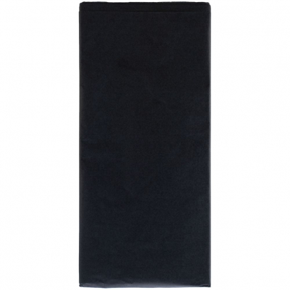 Декоративная упаковочная бумага Tissue, чёрная