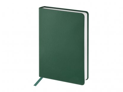 Ежедневник Carrara, недатированный А5, зеленый