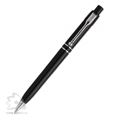 Шариковая ручка Raja Chrome, черная
