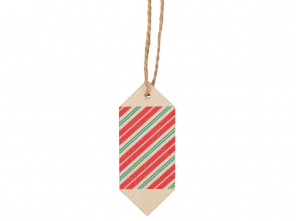 Деревянная подвеска на елку Sweet