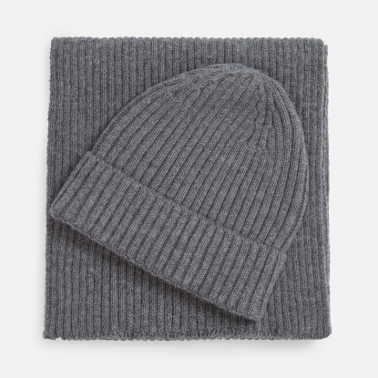 Набор Laconi, темно-серый меланж