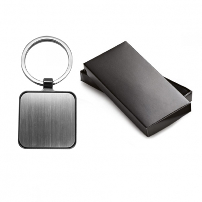 Брелок Rute металлический, черный