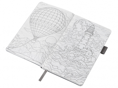 Блокнот А5 Вижн Тренд в гибкой обложке, серый