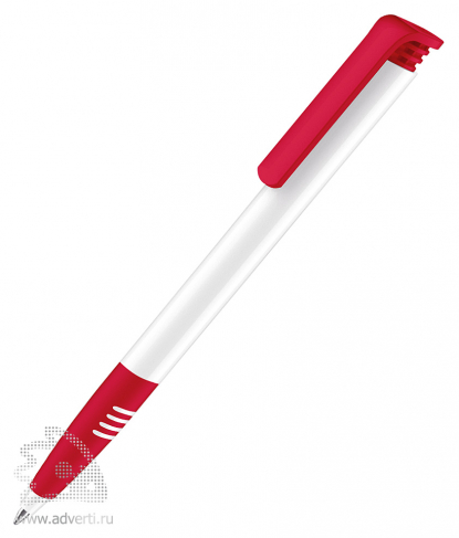 Шариковая ручка Super Hit Polished Basic + Softgriffzone, красная