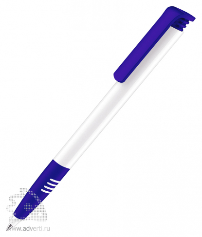 Шариковая ручка Super Hit Polished Basic + Softgriffzone, темно-синяя