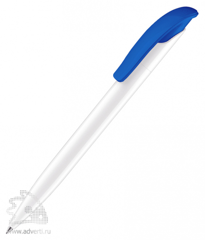Шариковая ручка Challenger Polished Basic, голубая