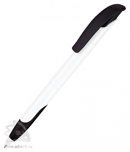 Шариковая ручка Challenger Polished Basic + Softgrip, черная