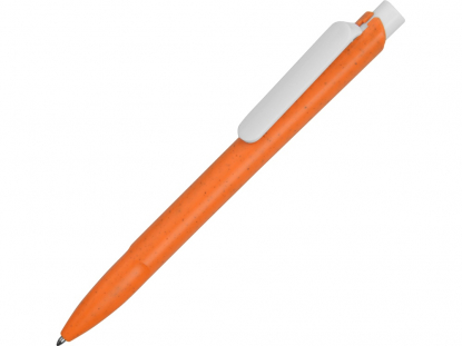 Ручка шариковая ECO W из пшеничной соломы, оранжевая