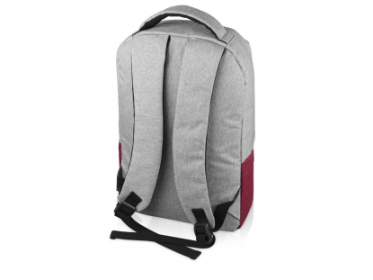 Рюкзак Fiji с отделением для ноутбука, красный, вид сзади