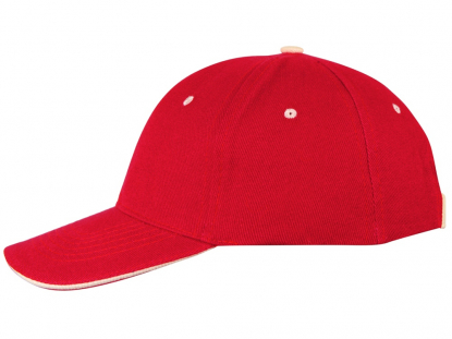 Бейсболка New Castle, красная