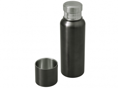 Вакуумный термос c магнитной крышкой Magne, темно-серый