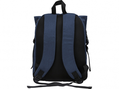 Водостойкий рюкзак Shed для ноутбука 15'', синий, обратная сторона